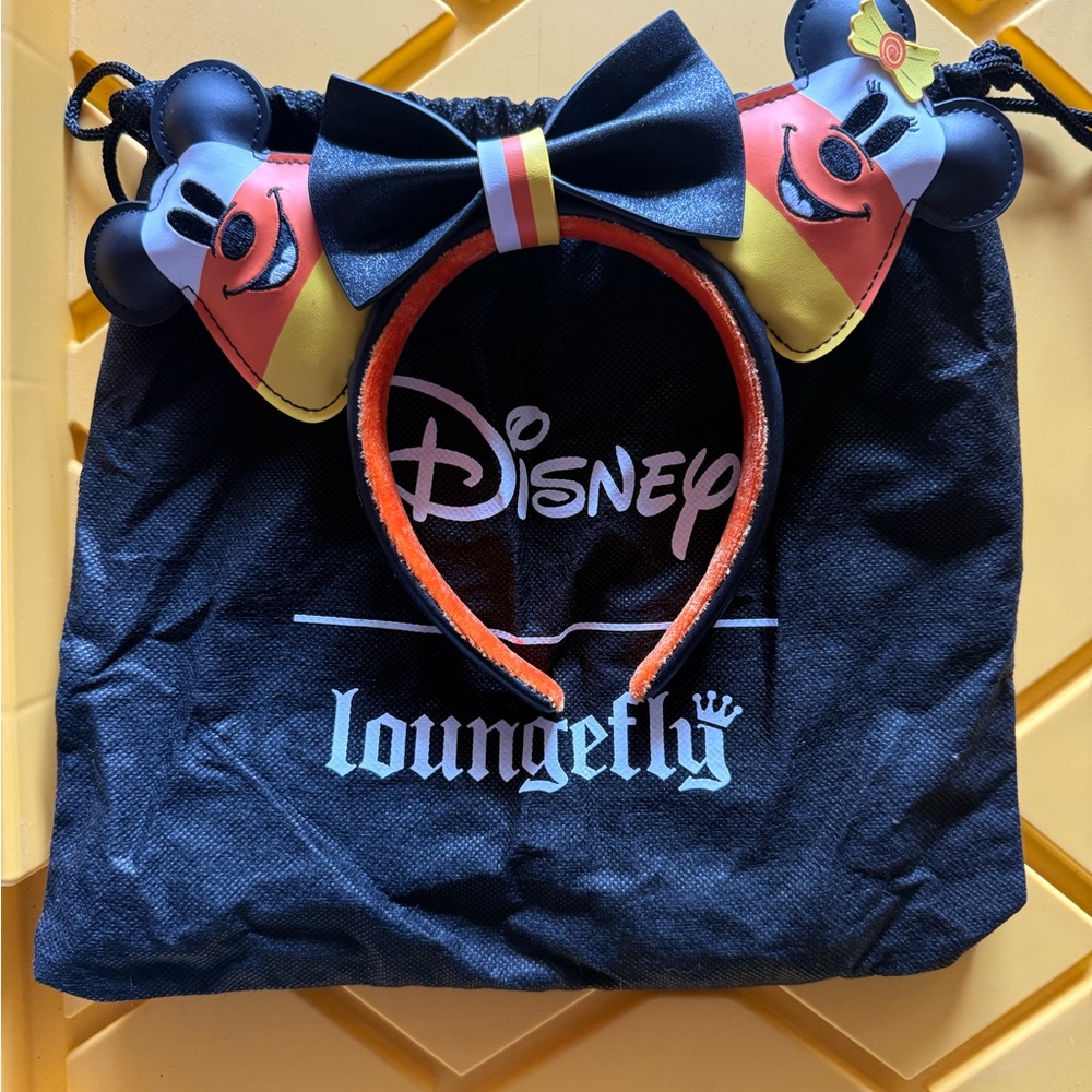 Disney Minnie Mouse Headband - Black, Yellow, and Red
